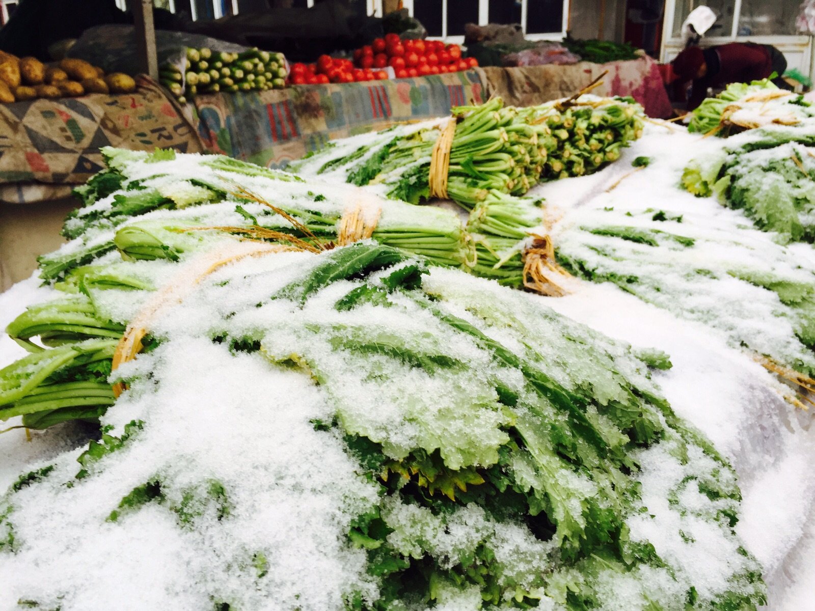 First Snow in Beijing – Erster Schnee in Peking